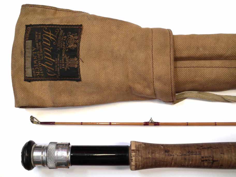 Hardy's The Perfection Palakona 9ft split cane fishing rod, with original maker's bag, serial number - Image 2 of 12