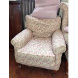 Edwardian upholstered chair No condition reports for this sale.