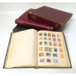 British Commonwealth stamp collection in four albums. No condition reports for this sale.