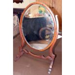 Edwardian mahogany dressing table mirror No condition reports for this sale.