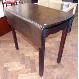 George III mahogany pembroke table No condition reports for this sale.