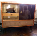 His Masters Voice radiogram with Garrard Deck, Model RC 120/mark 11 (dated 1958) No condition