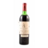 A bottle of Château Latour Grand Vin, 1970, base of neck. For condition report please see the