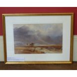 Edward Arden- Mountainous Highland Scene- Watercolour No condition reports for this sale.