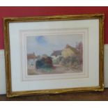 W.E.Croxford- Rural Lane- Watercolour No condition reports for this sale.