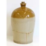 A vintage stone ware wine bottle (Bird & Sons, Newport, Salop). No condition reports for this sale.
