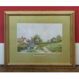 J. Barclay (Aka Horace Hammond)- "Wotton Surrey"- Watercolour No condition reports for this sale.