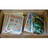 Collection of Dandy, Beano and other comics. No condition reports for this sale.