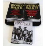 A collection of WW2 books and magazines. No condition reports for this sale.