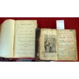 Poole Joshua The English Parnassus 1677 and Domestic Medicine Treatise by William Buchan 1790. No