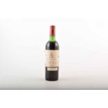 A bottle of Château Latour Grand Vin, 1970, base of neck. No condition reports for this sale.