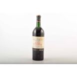 A bottle of Château Cos d'Estournel (Saint Estephe), 1964, into neck. No condition reports for