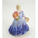 A Royal Worcester figure, June, modelled by Sybil V Williams and Jessamine S Bray,