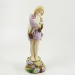 A Royal Worcester figure, Spring, modelled by F G Doughty, model number 3012, height 9.