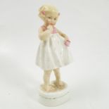 A Royal Worcester figure, Only Me, modelled by F G Doughty, model number 3226,