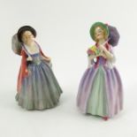 Two Royal Doulton figurines,