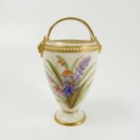 A 19th century Royal Worcester basket,