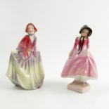 Two Royal Doulton figurines,