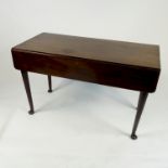 A 19th century mahogany Pembroke table,