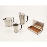 A Gense Swedish stainless steel coffee pot, holding 100cl,