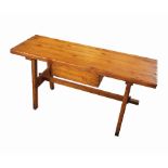 An Eastern style hardwood table,