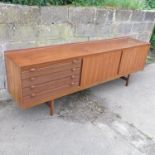 A teak Archie Shine "Knightsbridge" sideboard, designed by Robert Heritage,