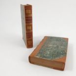 Josiah Conder, The Modern Traveller Spain, two volumes, half leather bound with 2 maps and 6 plates,