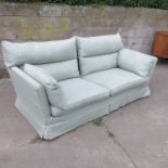 A similar three seater sofa,