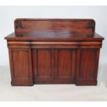 A 19th century mahogany sideboard,