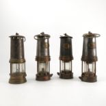 Three Pattersons Lamps Limited of Gateshead on Tyne miners lamps, 3 G.P.