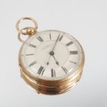 A 9 carat gold gentleman's pocket watch,