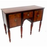 A 19th century mahogany sideboard,