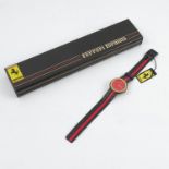 A gentleman's Ferrari wrist watch,