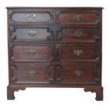 A 17th century style chest of drawers,