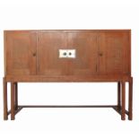 A Heals style limed oak sideboard,