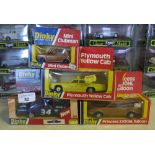 A Collection of Four Dinky Die Cast Cars: 123, 178, 201 & 278