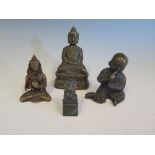 Four Small Chinese Bronzes
