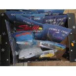 Two Boxes of Die Cast Aeroplanes including Ertl and Revell