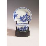 A Chinese Nanking Cargo Blue and White Tea Bowl with Saucer. Christies Lot 5109