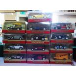 A Collection of 16 Matchbox Models of Yesteryear