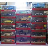 A Collection of 17 Matchbox Models of Yesteryear