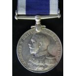 A George V Royal Navy Long Service and Good Conduct Medal _ J. 28931. F. LOVEDAY, L.S. H.M.S. DOON.