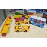 A Collection of Corgi Circus Vehicles