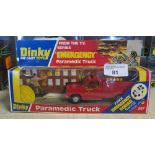 A Dinky 267 Paramedic Truck, boxed with one figure and badge