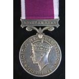 A George VI Regular Army Long Service and Good Conduct Medal _ 5911272 W.O.CL.3 J.A.ROGERS. R.E.