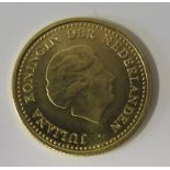 1979 Nederland 50 Gilder Gold Coin, c. 3.4 g