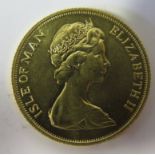 1973 Isle of Man Gold Sovereign, 7.96 g