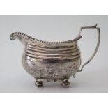 A George III Silver Cream Jug, London 1814, CP or CF, 158 g