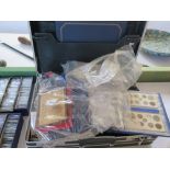 A Briefcase of Coins and display accessories, 11,740g gross