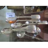 A Set of Six George V Silver Teaspoons, London 1914, FS, 156 g